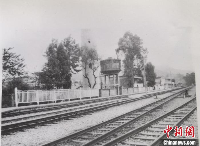 图为1929年可保村车站党支部旧址(资料图)。　杨益忠供图 摄