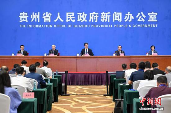 图为新闻发布会现场。　中新网记者瞿宏伦 摄